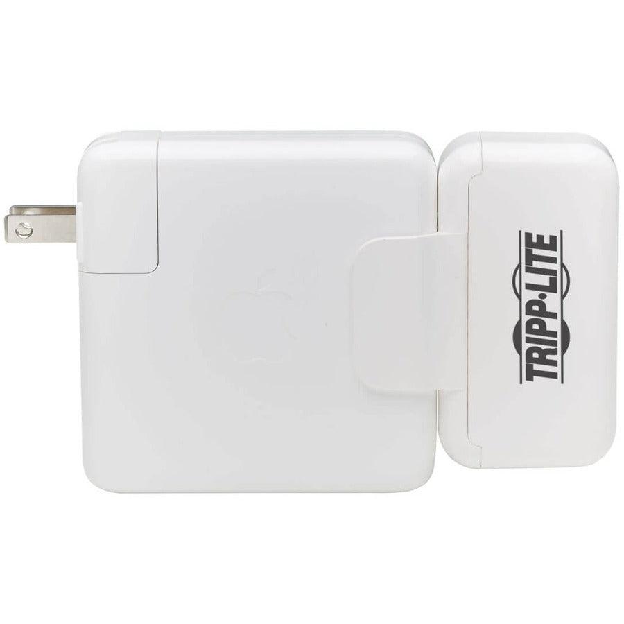 Tripp Lite U280-A04-A3C1 Portable Power Expansion Hub For Apple Usb-C Power Adapter - 4 Ports (3 Usb-A, 1 Usb-C 45W)