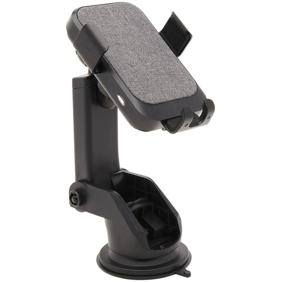 Tripp Lite U280-Cq01 Wireless Car Charger - 15W Fast Charging, Usb-C, Apple And Samsung Compatible, Windshield/Dash/Vent Phone Holder