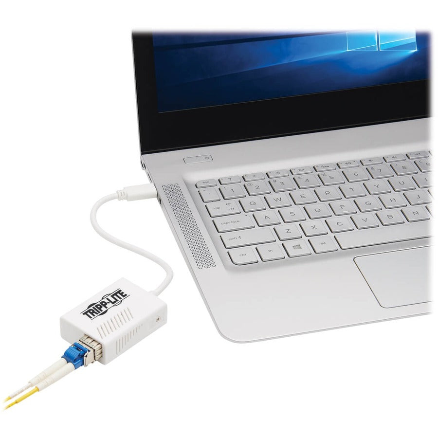 Tripp Lite U436-1G-Sfp Usb-C 3.1 To Fiber Optic Gigabit Ethernet Adapter, Open Sfp Port For Singlemode/Multimode, 1310 Nm, Lc