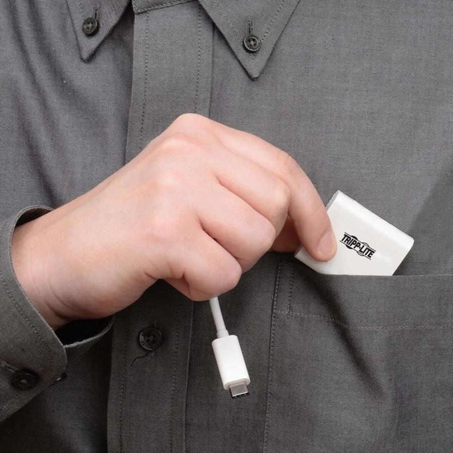 Tripp Lite U444-06N-Vga-Am Usb-C To Vga Adapter With Alternate Mode - Dp 1.2