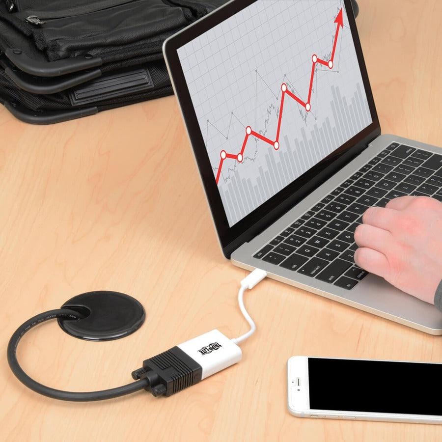 Tripp Lite U444-06N-Vga-Am Usb-C To Vga Adapter With Alternate Mode - Dp 1.2