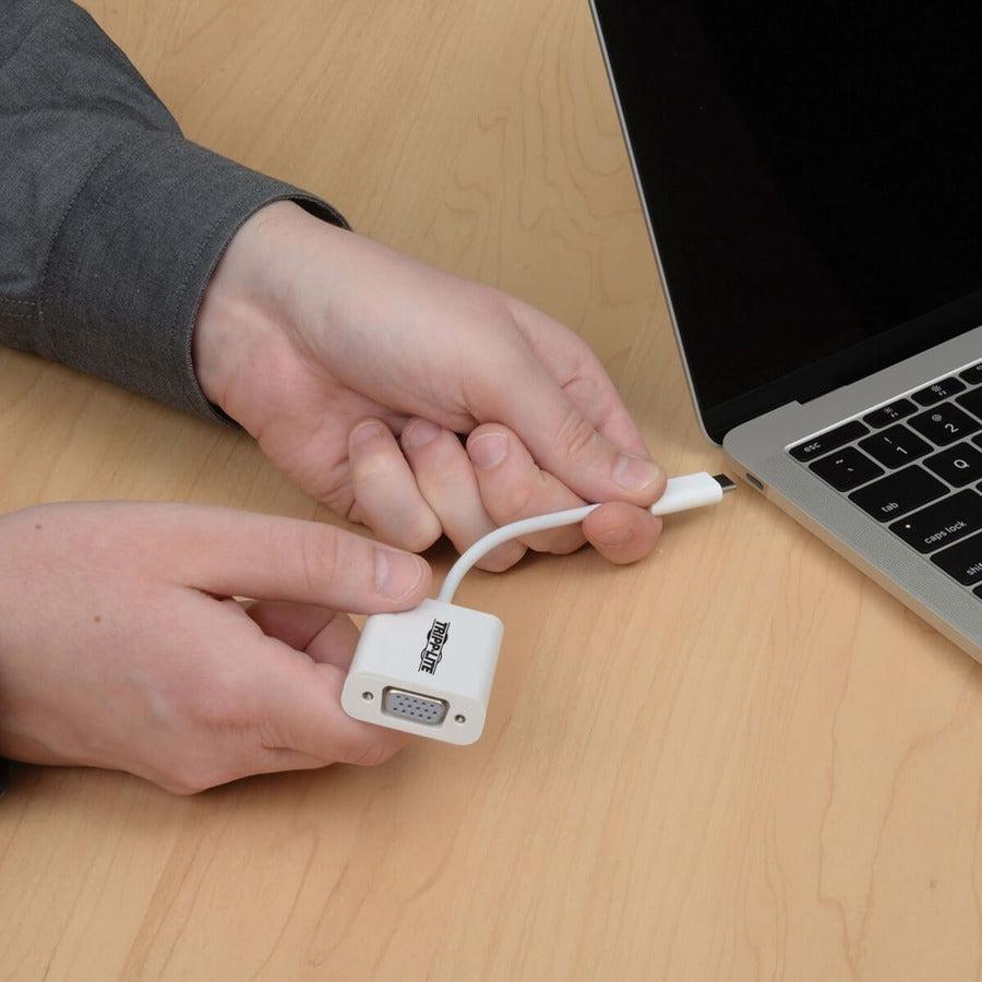 Tripp Lite U444-06N-Vga-Am Usb-C To Vga Adapter With Alternate Mode - Dp 1.2