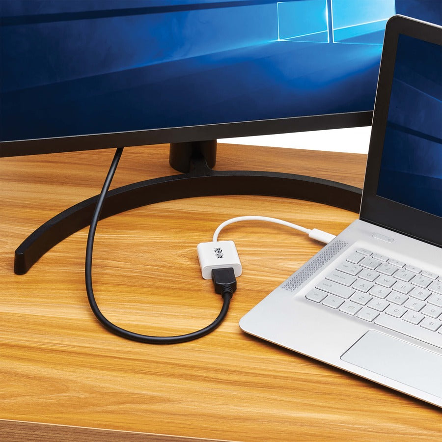 Tripp Lite USB-C to HDMI Adapter (M/F) - 8K 60 Hz, HDR, 4:4:4, HDCP 2.3, White - 1 x HDMI