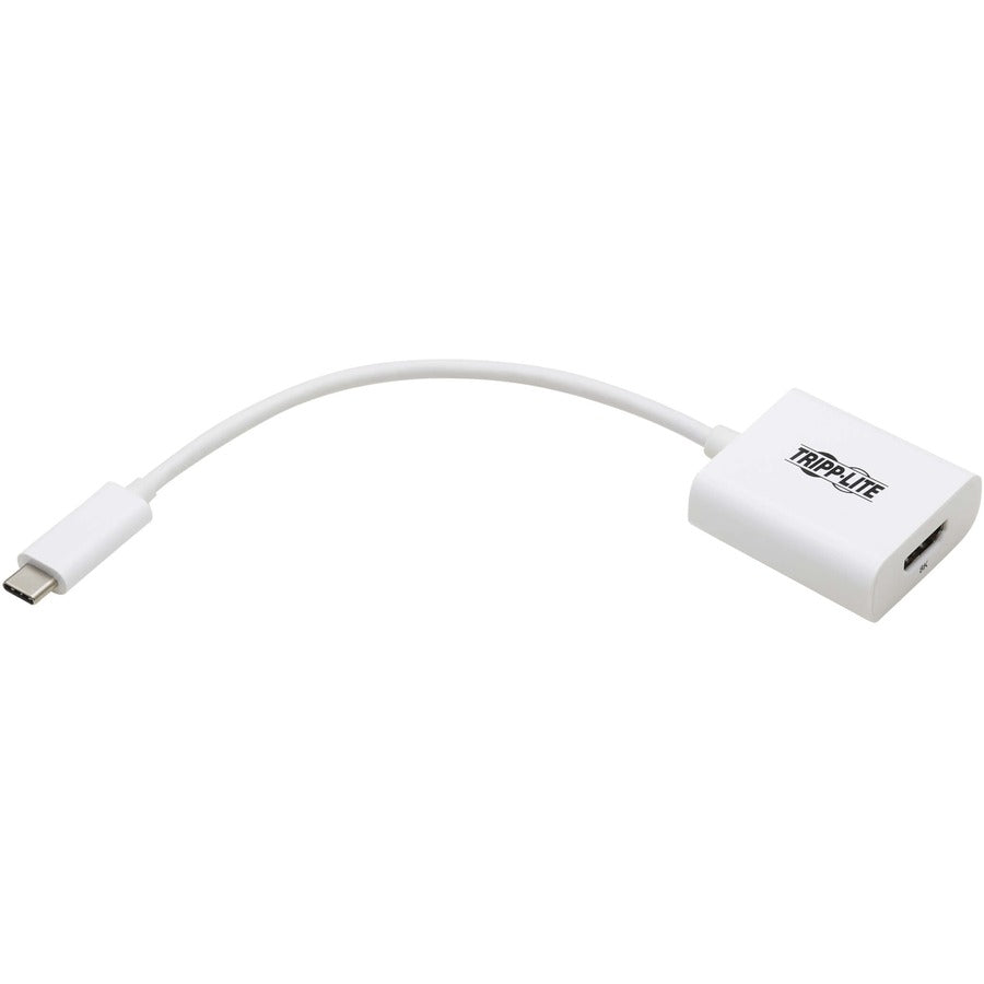 Tripp Lite USB-C to HDMI Adapter (M/F) - 8K 60 Hz, HDR, 4:4:4, HDCP 2.3, White - 1 x HDMI