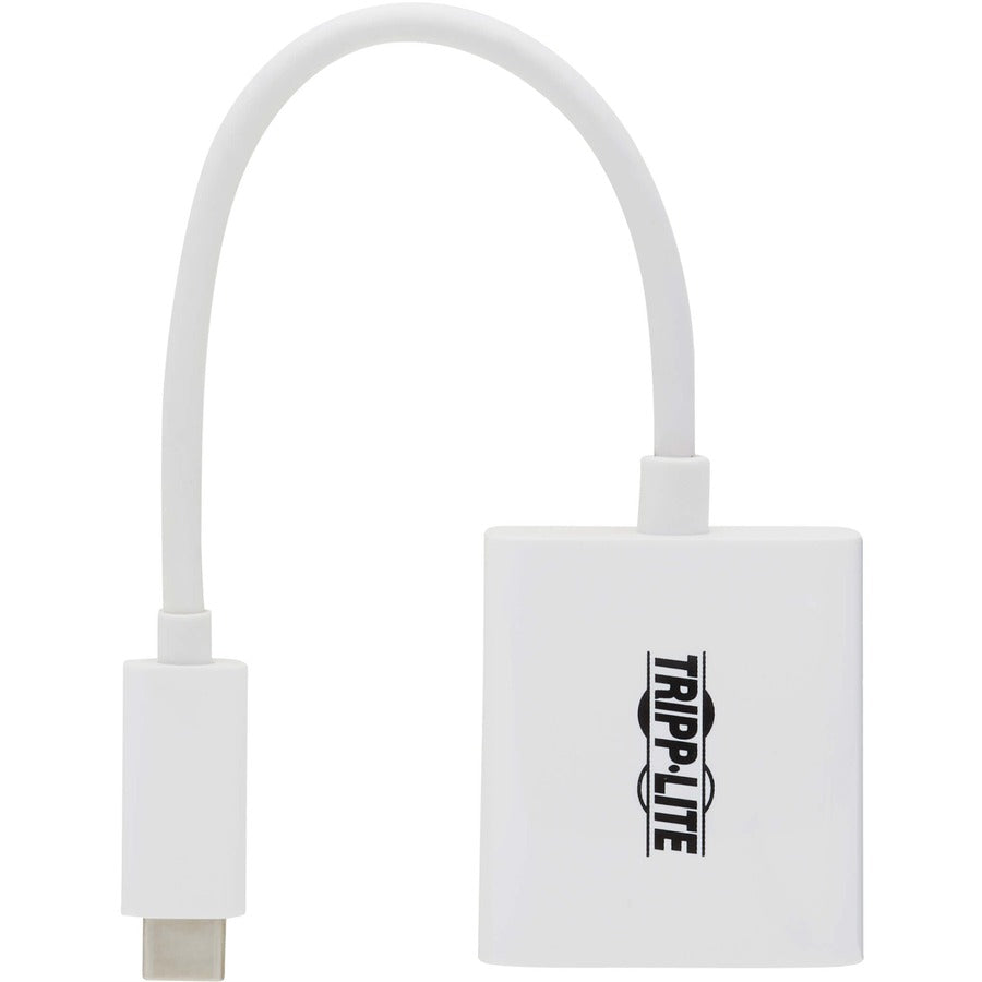 Tripp Lite USB-C to HDMI Adapter (M/F) - 8K 60 Hz, HDR, 4:4:4, HDCP 2.3, White - 1 x HDMI