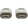 Tripp Lite USB-C to USB-C Plenum-Rated Fiber Active Optical Cable (AOC) - 4K 60 Hz, HDR, 4:4:4, M/M, Black, 10 m