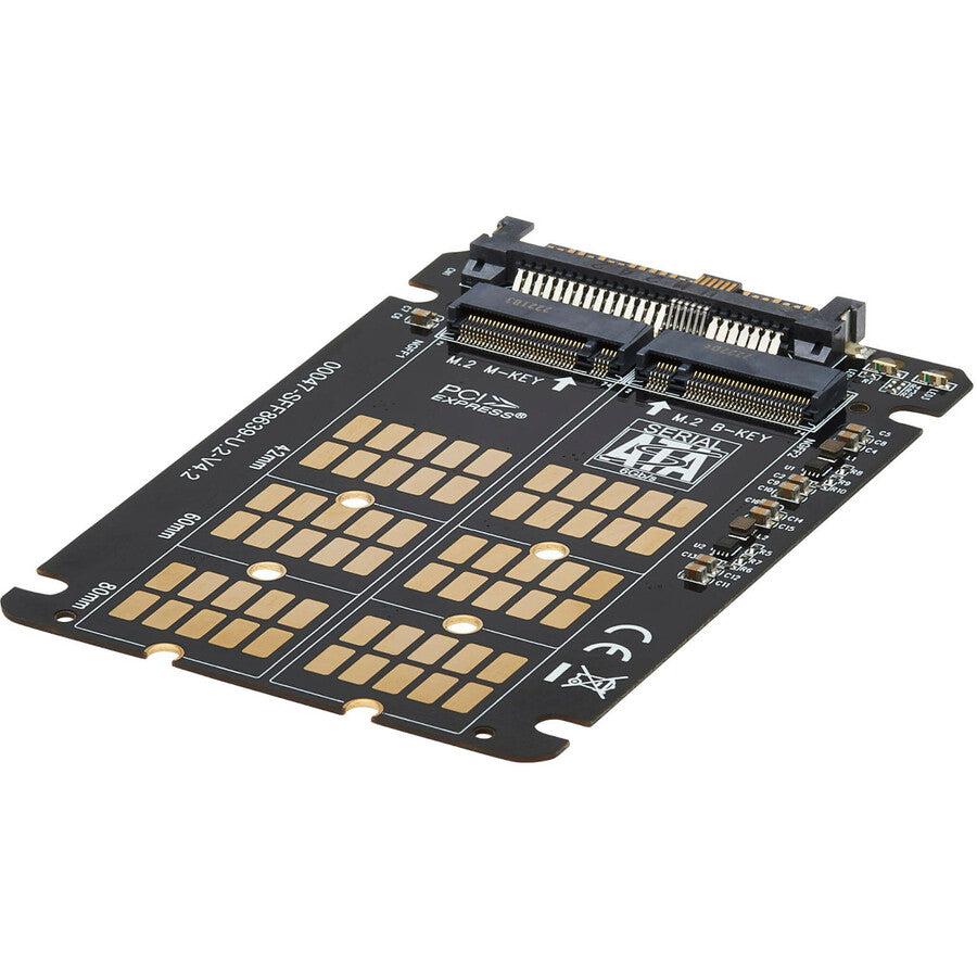 Tripp Lite U.2 to M.2 Adapter for M.2 PCIe NVMe SSD, SFF-8639