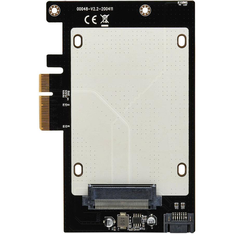 Tripp Lite U.2 to PCIe Adapter for 2.5" NVMe U.2 SSD, SFF-8639, PCI Express (x4) Card