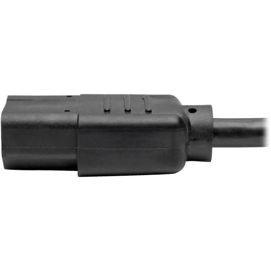 Tripp Lite Universal Computer Power Cord Lead Cable, 10A, 18Awg (Nema 5-15P To Iec-320-C13), 3.05 M (10-Ft.)
