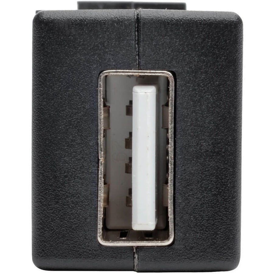 Tripp Lite Usb 2.0 All-In-One Keystone/Panel Mount Coupler (F/F), Black