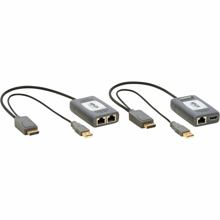 Tripp Lite by Eaton 1-Port DisplayPort over Cat6 Extender Kit, Pigtail B127U-111-PDPD