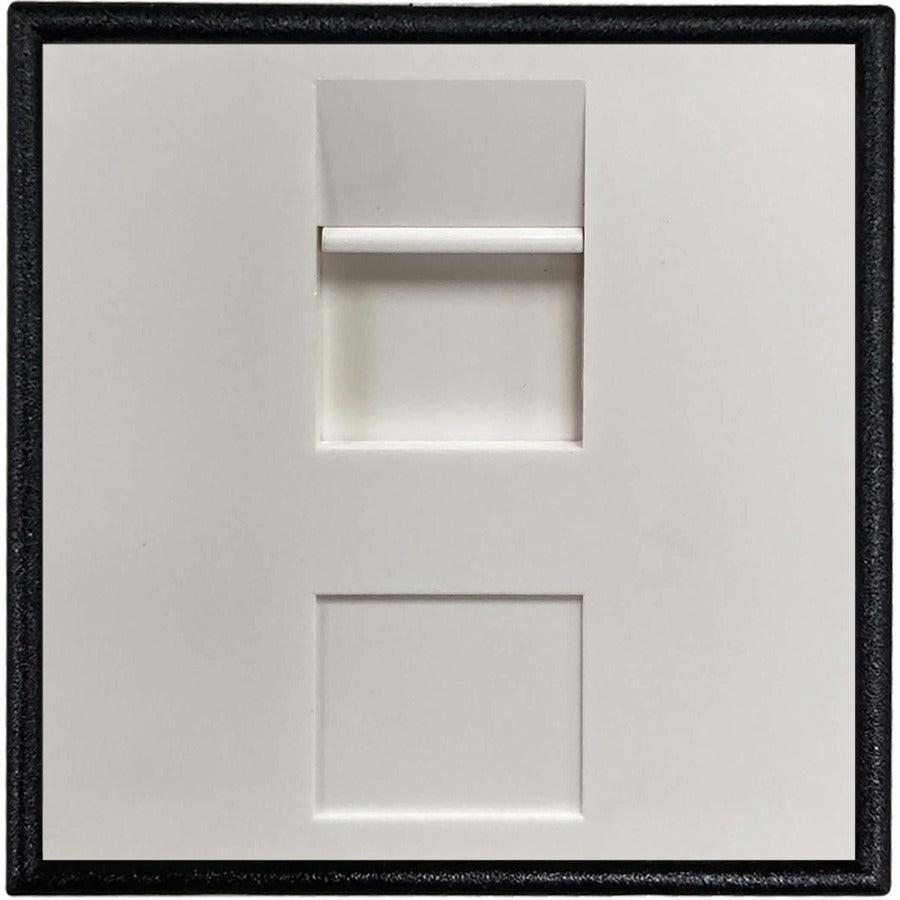 Tripp Lite by Eaton Color Ring for European-Style Insert, 45 x 45 mm, Black, TAA N042E-WMR