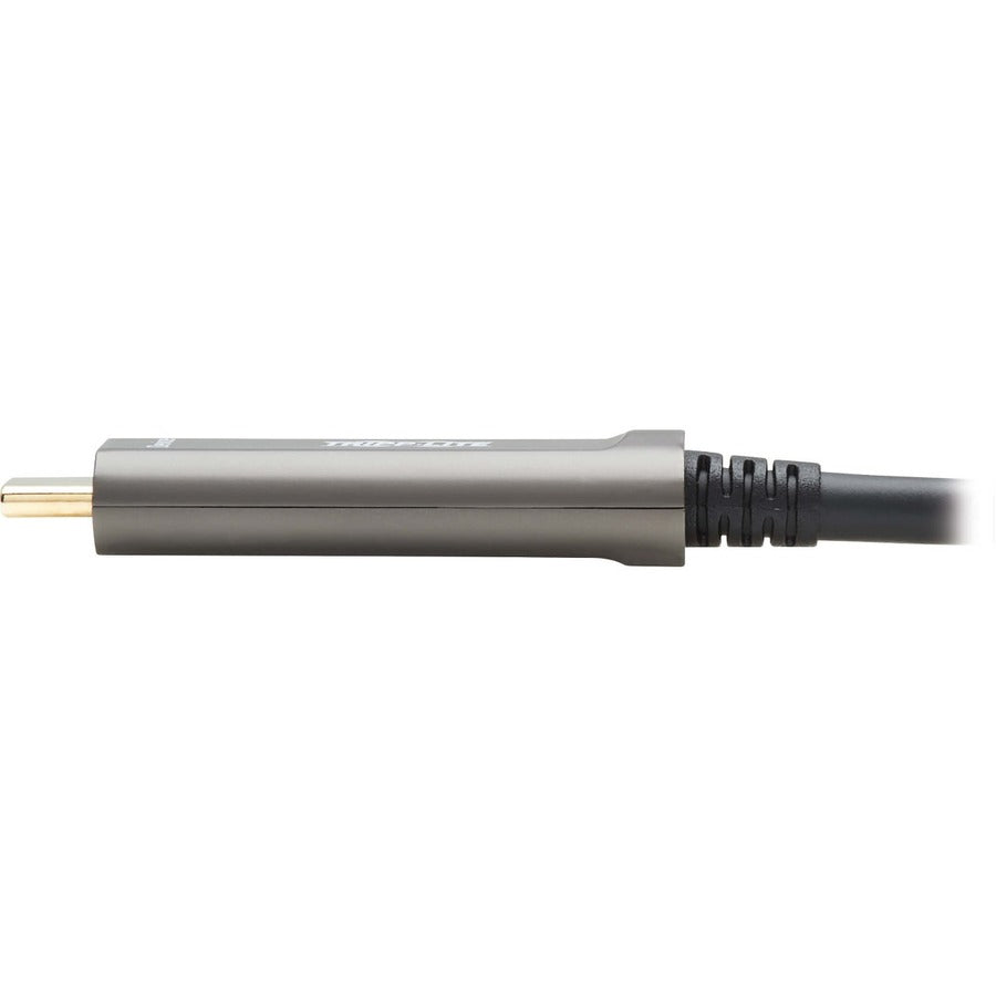Tripp Lite by Eaton USB-A to USB-C AOC Cable (M/M) - USB 3.2 Gen 2 (10Gbps) Plenum-Rated Fiber Active Optical - Data Only, Backward Compatible, Black, 10 m (33 ft.) U428F-10M-D321