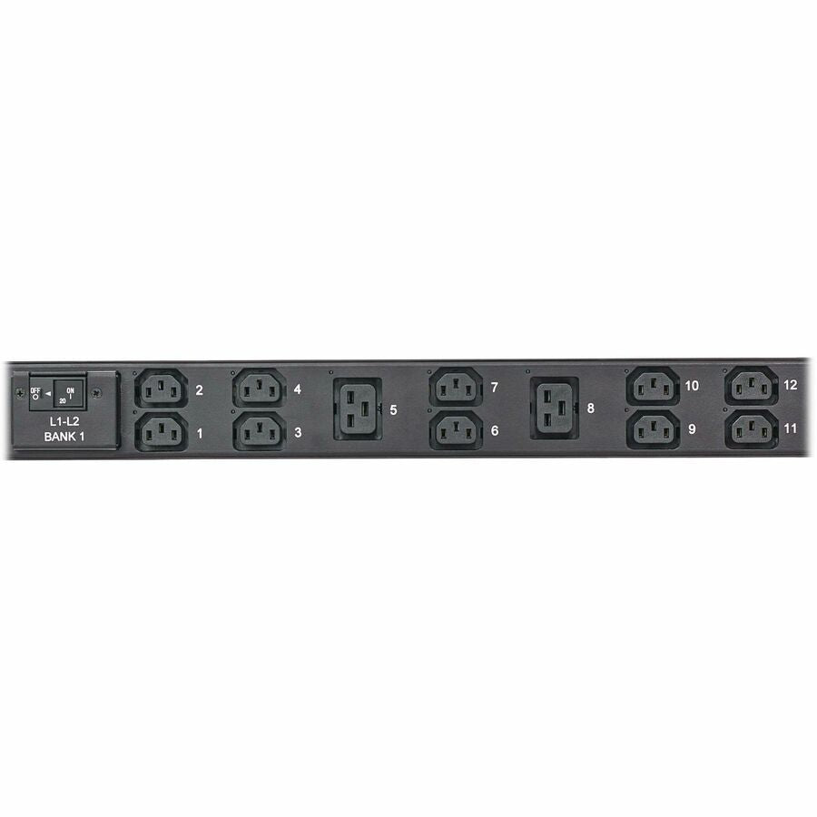 Tripp Lite series 12.6kW 200-240V 3-Phase IsoBreaker Managed PDU - Gigabit, 36 Outlets,
