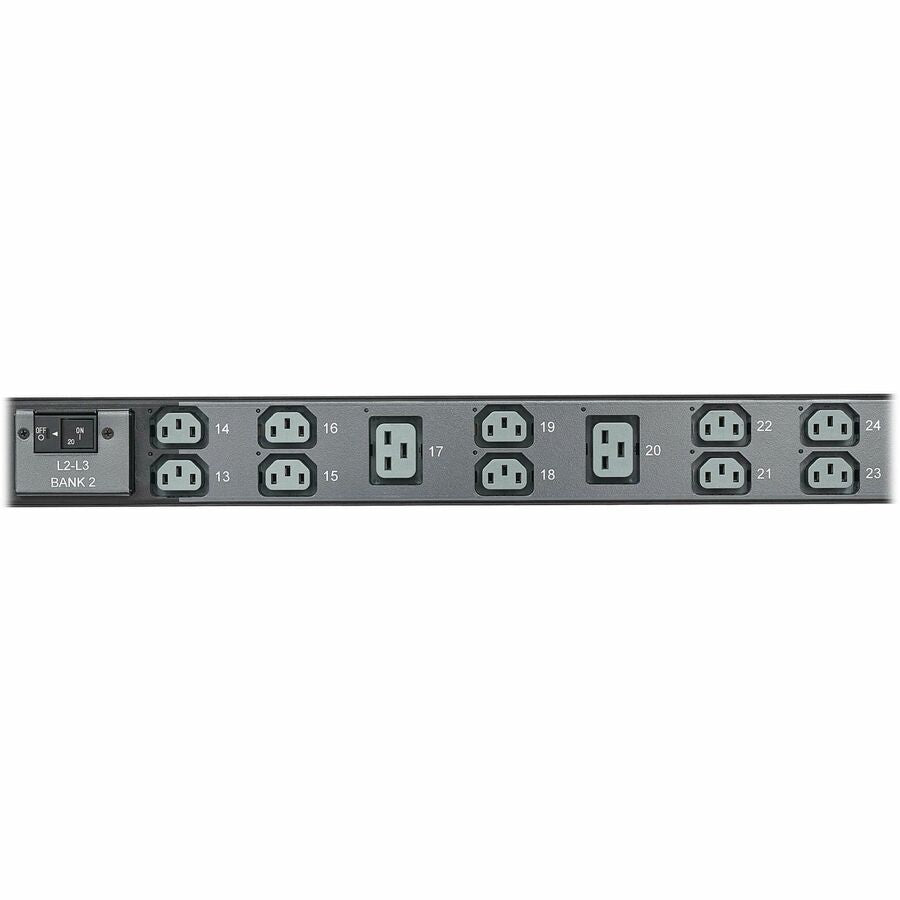 Tripp Lite series 12.6kW 200-240V 3-Phase IsoBreaker Managed PDU - Gigabit, 36 Outlets,