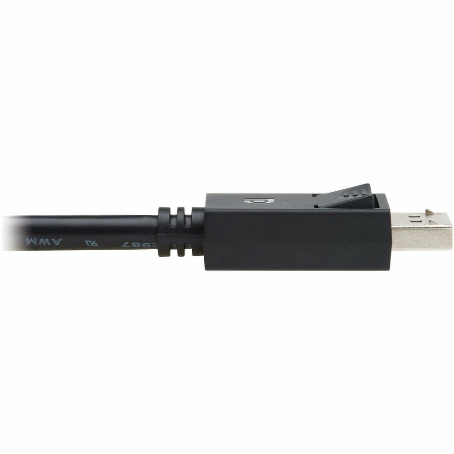 Tripp Lite series DisplayPort 2.1 Cable with Latching Connectors (M/M) 8K 60 Hz 40 Gbps HD