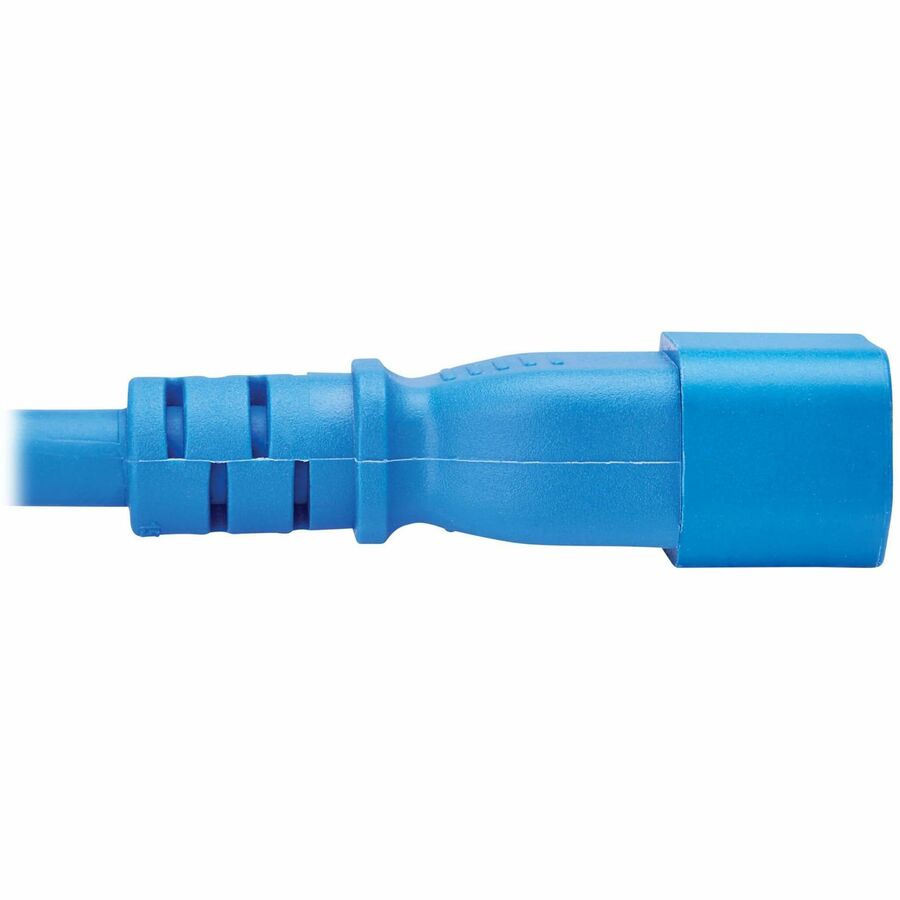 Tripp Lite series Power Cord C14 to C15 - Heavy-Duty 15A 250V 14 AWG 10 ft. (3.1 m) Blue -