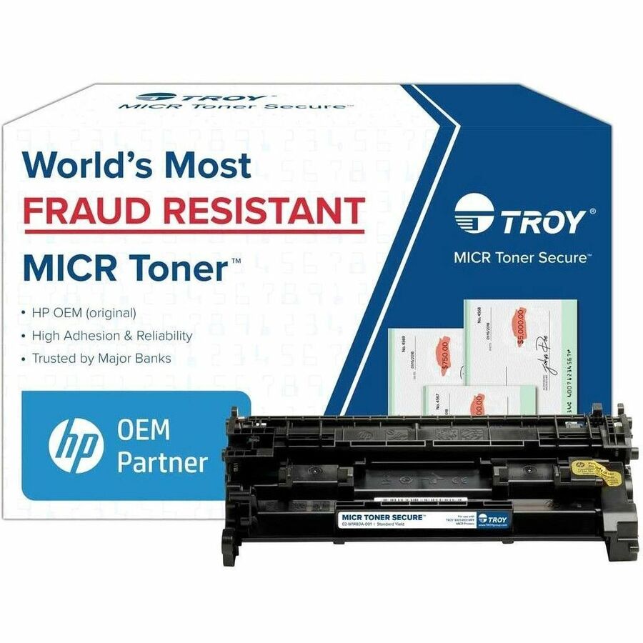 Troy MICR Standard Yield Laser Toner Cartridge - Alternative for HP W1480A - Black - 1 02-W1480A-001