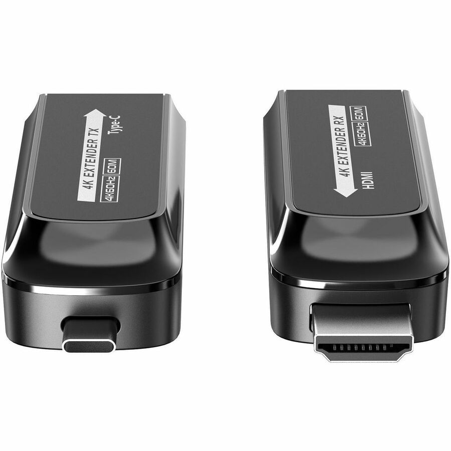 TrueReach 4K@120Hz USB-C HDMI Extender over CAT6/CAT6a/Cat7 Ethernet Cable - USB 3.1 Type