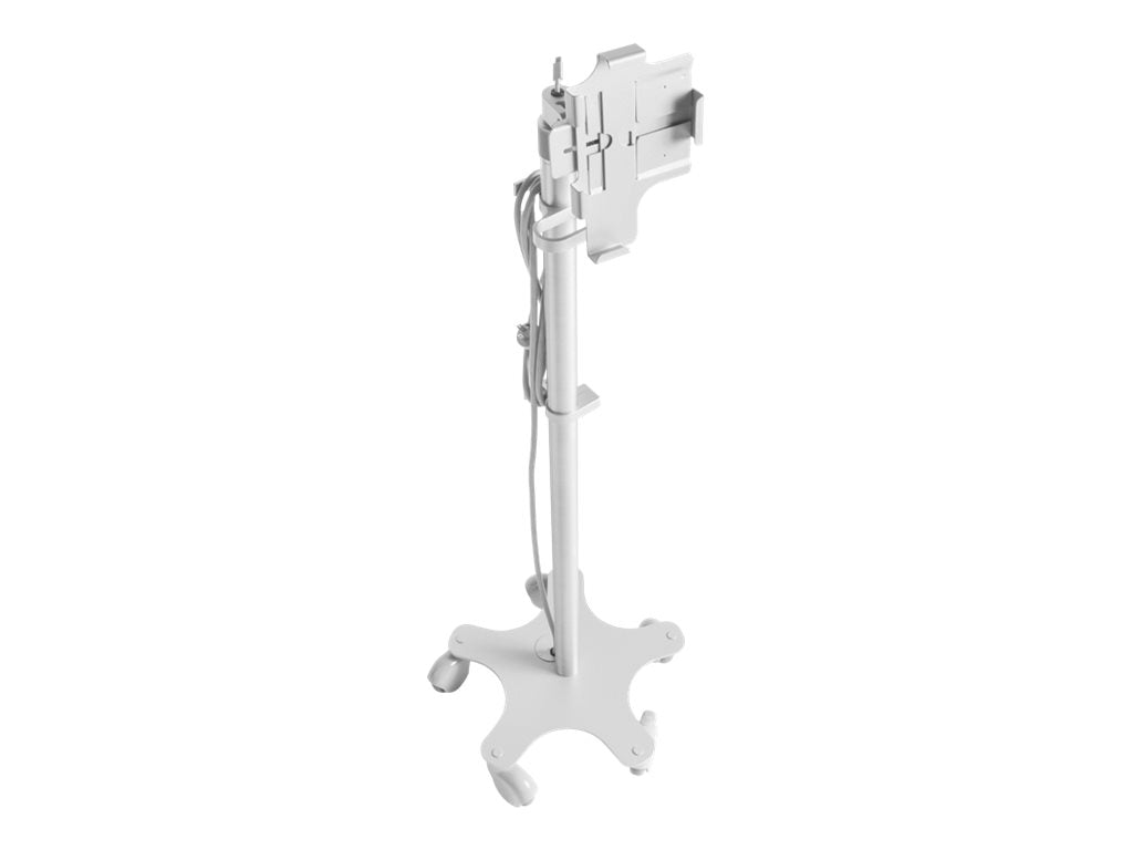 Tryten NOVA 1 - Mounting kit (handle, pole, cart base, holder, enclosure) - for tablet - lockable - medical - steel, anodized T2515