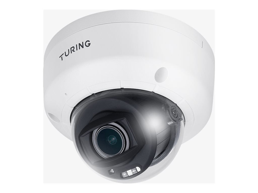 Turing Edge+ EVC5ZD - Network surveillance camera - dome - outdoor - ingress protection / vandal resistant - color (Day&Night) EVC5ZD256-1Y