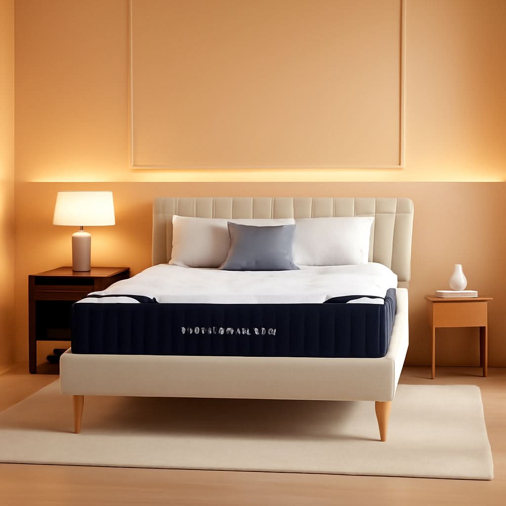 Twin Memory Foam Mattress With Cooling Cloud Quilt Top