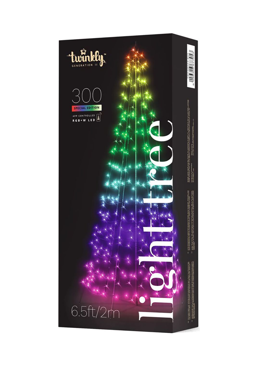 Twinkly 300-Light RGB LED Light Pole Tree (Generation II)