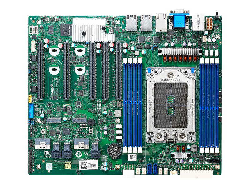 Tyan Tomcat Hx S8030 - Motherboard - Atx - Socket Sp3 - Usb 3.1 Gen 1 - 2 X 10 Gigabit Lan, 2 X Gigabit Lan - Onboard Graphics