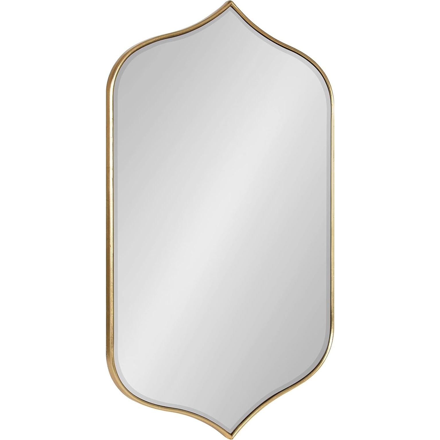 Tyla Wall Mirror 20x32 Inches Gold Finish Contemporary
