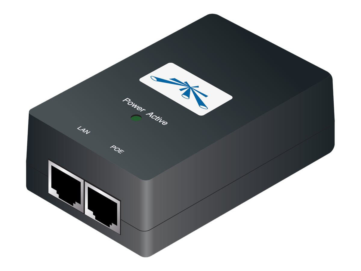 UBIQUITI POWER OVER ETHERNET INJECTOR, 24VDC, 24W,GBIT