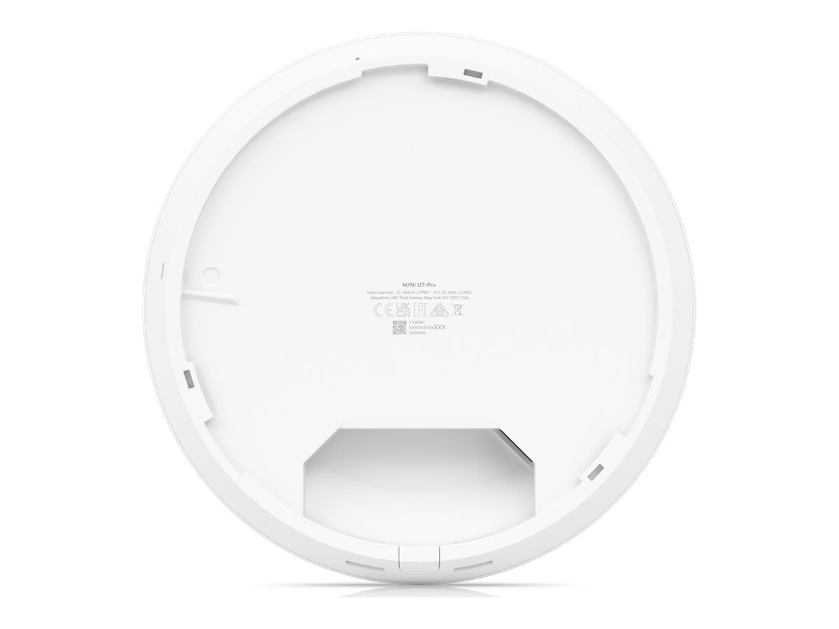 UBIQUITI WIFI 7 AP - 6 GHZ SUPPORT POWERED USING POE+ 2.5 GBE UPLINK