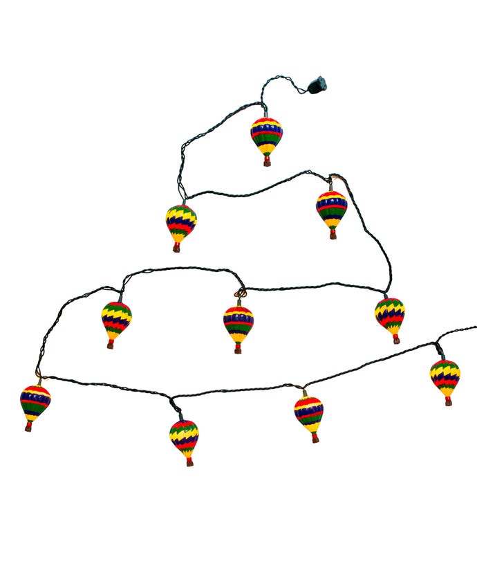 UL 10-Light Hot Air Balloon Light Set