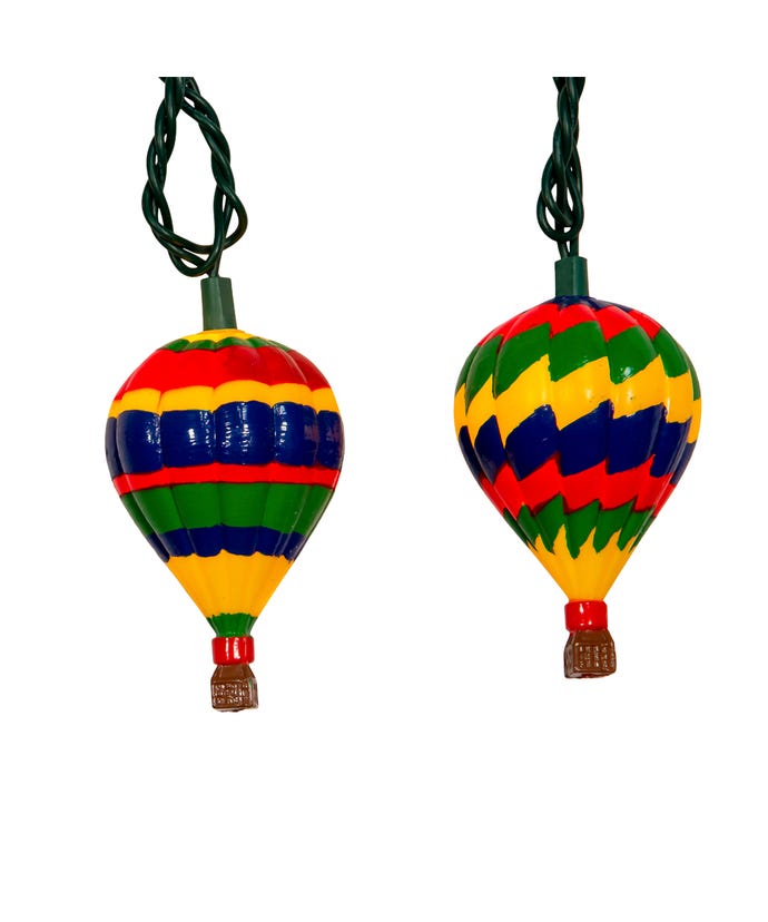UL 10-Light Hot Air Balloon Light Set