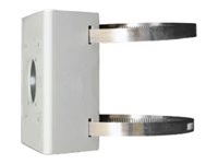 UNV TR-UP06-B-IN - Camera dome mounting adapter - pole mountable, rail mountable - outdoor - for Easy Series IPC6312LFW-AX4C-VG