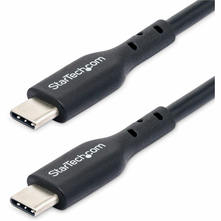 USB-C Charging Cable supports 60W/3A Power Delivery and 480Mbps; Fast Charge from a USB-C USB2CC3MBKE