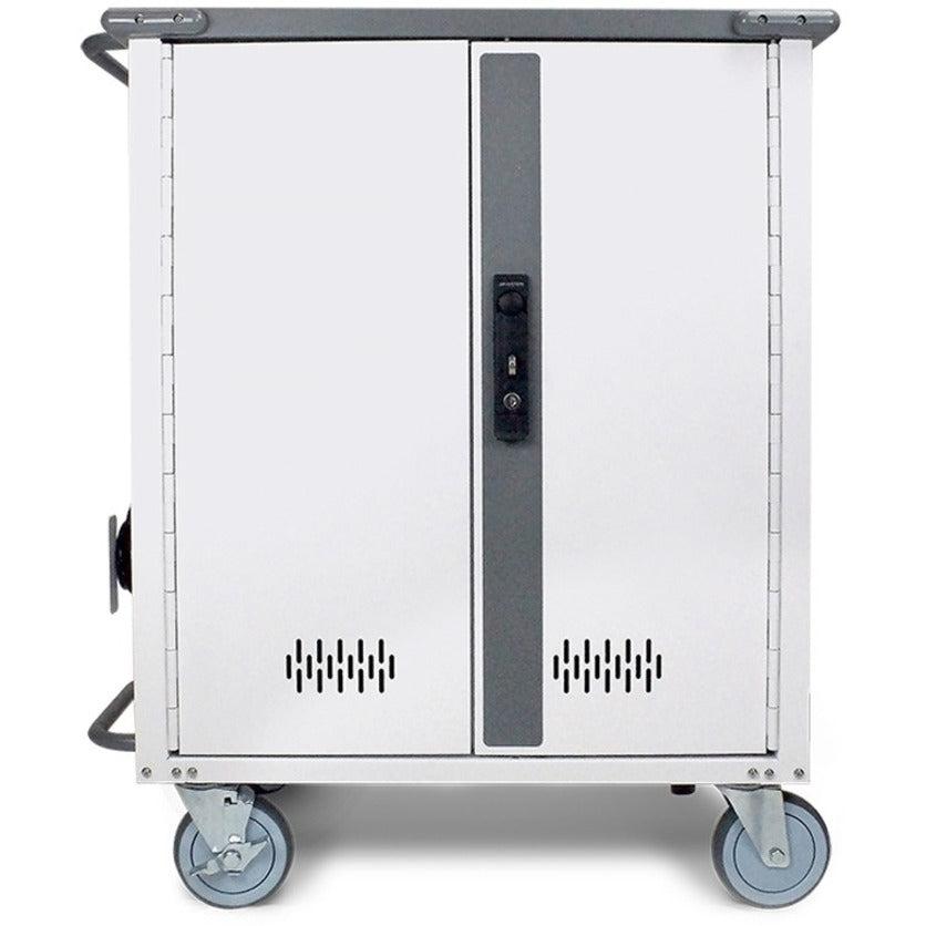 USB-C Charging Cart 36 Devices - JAR Systems Elevate Max Quick-Sense PD | Tecisoft MC-7036-MAX
