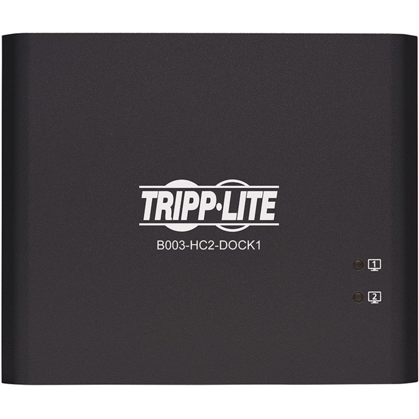 USB-C KVM Switch 2-Port 4K HDMI - Docking Station with 85W PD Charging | Tripp Lite B003-HC2-DOCK1