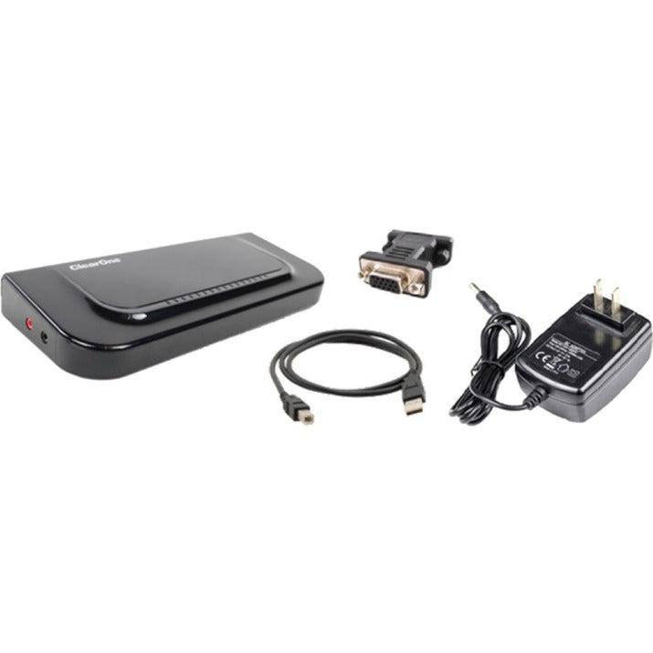 USB Hub BYOD Collaboration - ClearOne COLLABORATE Versa Hub 910-3001-100 Display Expansion Meeting Rooms | TechSoft