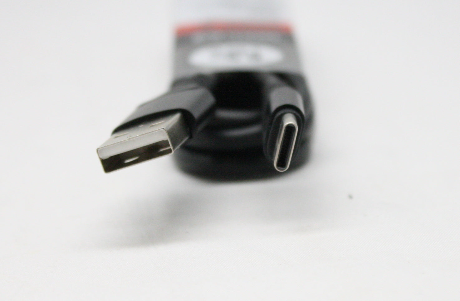 USB type C 6.5 foot Sync/Charge Cable - Black
