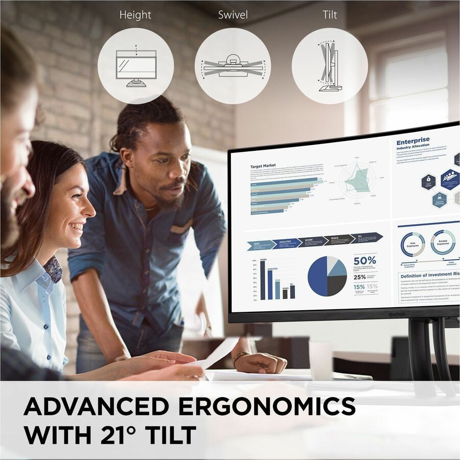 UWQHD Curved Monitor - 34" Pantone Validated ColorPro Display | ViewSonic VP3456A