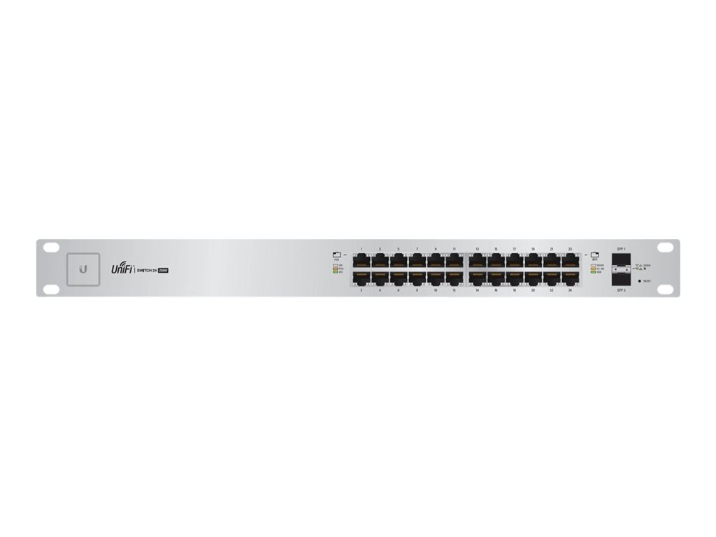 Ubiquiti TDSourcing UniFi Switch US-24-250W - Switch - managed - 24 x 10/100/1000 (PoE+) + 2 x Gigabit SFP - rack-mountable -