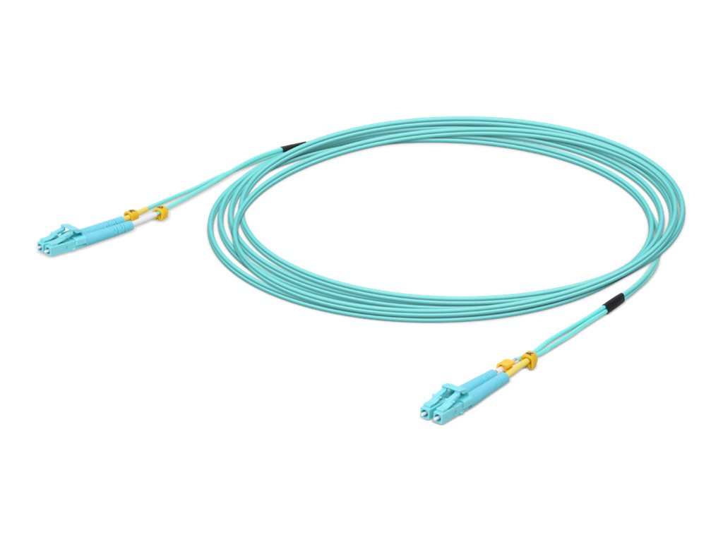 Ubiquiti U Fiber - Patch cable - LC/UPC multi-mode (M) to LC/UPC multi-mode (M) - 5 m - 0.1 in - fiber optic - duplex - 50 / UOC-5
