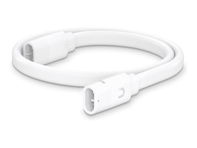 Ubiquiti UISP - Power cable - power transport to power transport - 1.6 ft - outdoor, stranded - white UACC-CABLE-PT-0.5M