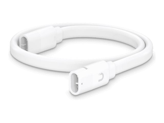 Ubiquiti UISP - Power cable - power transport to power transport - 1.6 ft - outdoor, stranded - white UACC-CABLE-PT-0.5M