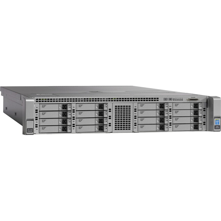 Ucs C240M4S W/ 1Xe52620 V4,1X16Gb Mraid 2X1200W 32G Sd Rails