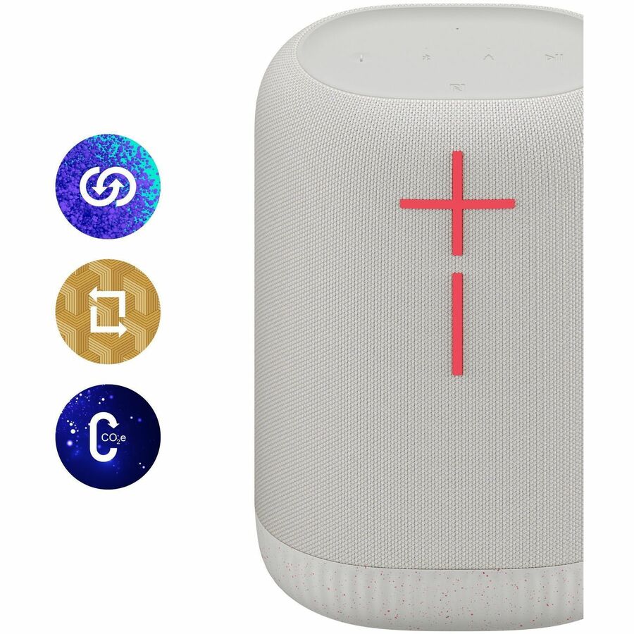 Ultimate Ears EPICBOOM Portable Bluetooth Speaker System - White - Near Field