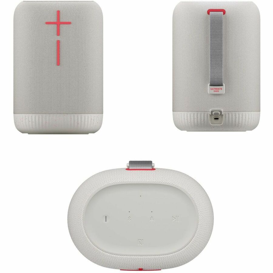 Ultimate Ears EPICBOOM Portable Bluetooth Speaker System - White - Near Field