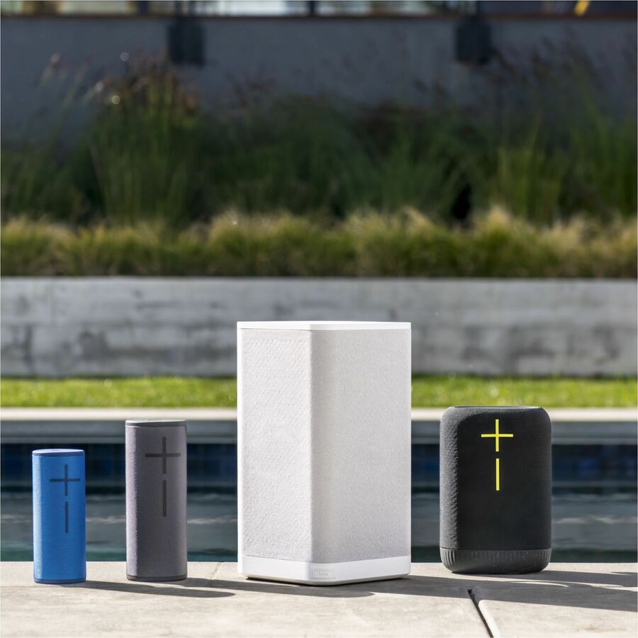 Ultimate Ears EPICBOOM Portable Bluetooth Speaker System - White - Near Field