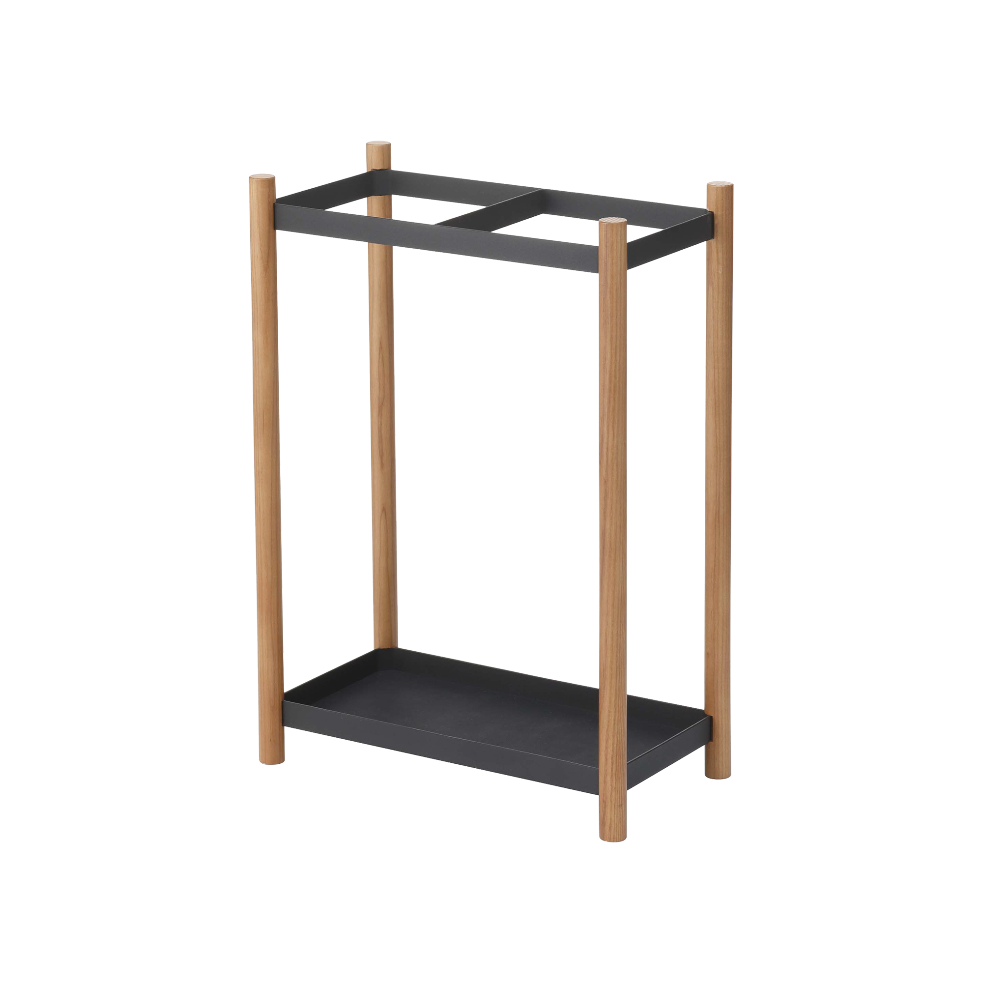 Umbrella Stand - Steel + Wood