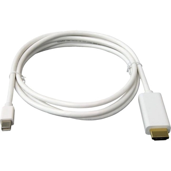 Unirise 10ft Mini Displayport to HDMI Cable, Male - Male, 32 AWG MDPHDMI-10F-MM